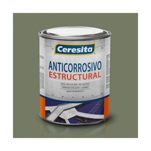 ANTICORROSIVO ESTRUC NEGRO CERESITA 1/4 GALÓN