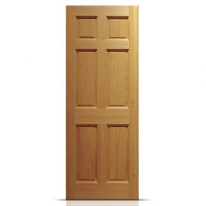 PUERTA PINO RADIATA LLAVERIA 75X2MT