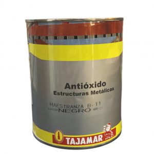 ANTICORROSIVO ESTRUCTURAL TAJAMAR NEGRO 1/4 GALÓN
