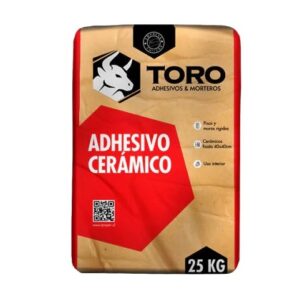 ADHESIVO CERAMICO TORO EN POLVO 25KG