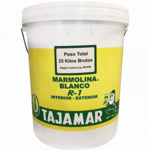 MARMOLINA R-1 BLANCA TAJAMAR TINETA 25KG