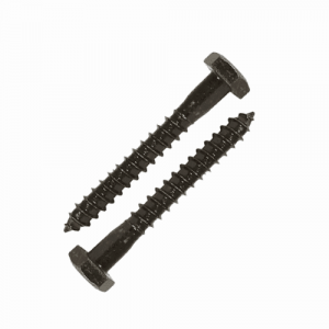 TORNILLO TIRAFONDO NEGRO 1/4X3