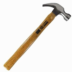 MARTILLO INGCO MANGO DE MADERA 8 OZ HCH0408